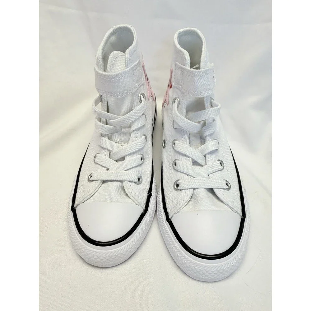Converse CTAS EVA Lift Shoes Youth Sz 12.5 High Top Platform Sneakers W/Designs